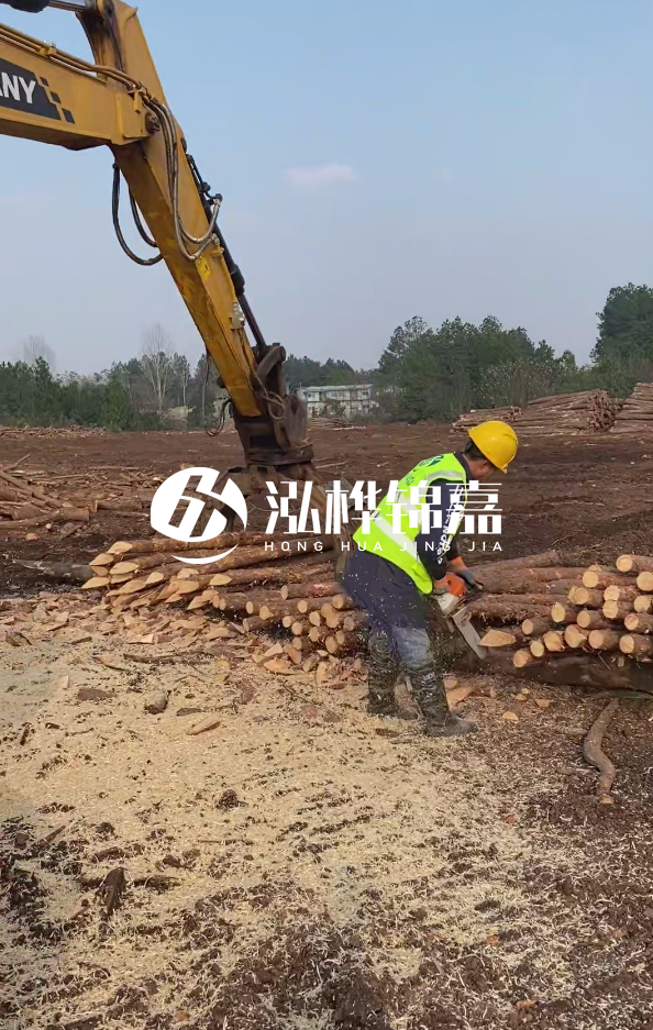 銅陵挖機打木樁專業(yè)施工-打松木樁一般算米還是算根？